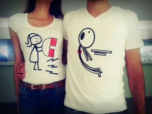 20 camisetas románticas para usar con tu pareja en San Valentín ...