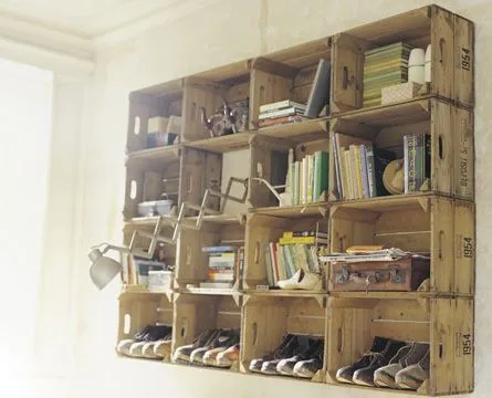 20 ideas para decorar con cajas recicladas. | Mil Ideas de Decoración