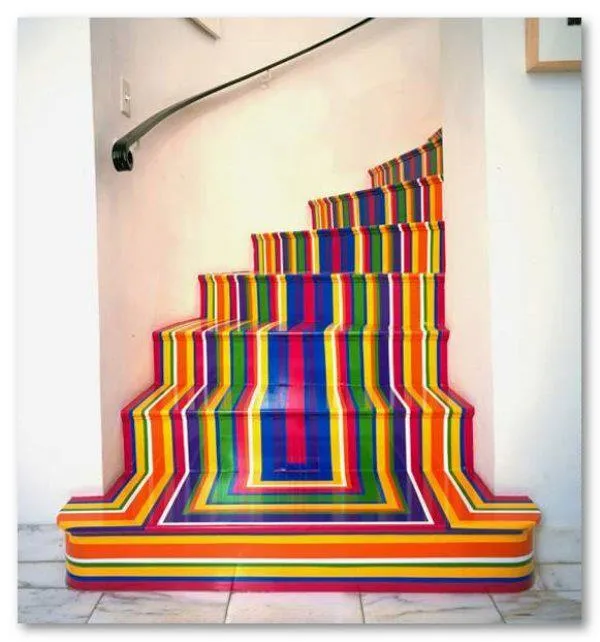 20 ideas para pintar las escaleras de madera. | Mil Ideas de ...