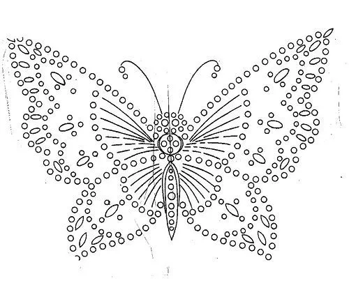 20 mariposas en crochet con diagramas - Manualidades Y ...