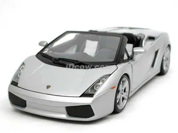 2006 Lamborghini Gallardo Spyder diecast model car 1:18 scale die ... 2006 Lamborghini Gallardo Spyder diecast model car 1:18 scale die ...