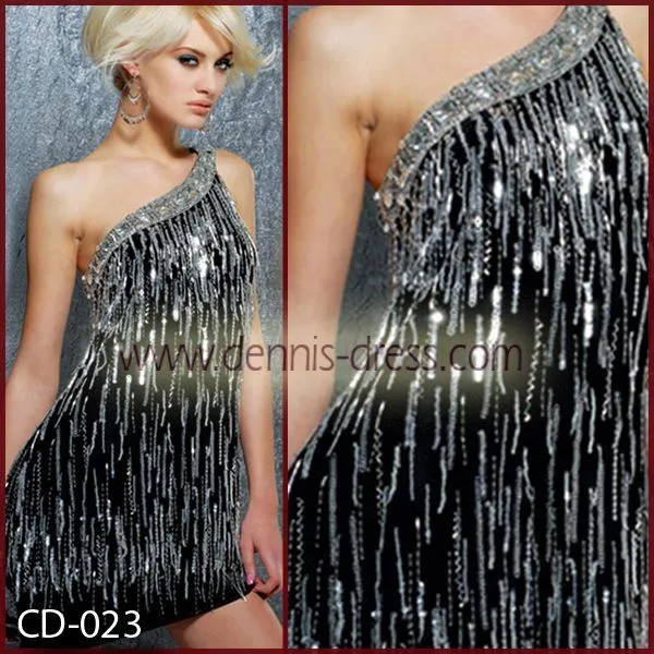 2010 el más brillante vestido de cóctel CD-023-Vestidos de cóctel ...