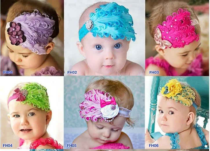 2013 caliente de la venta, bandas para la cabeza para bebés, bebé ...