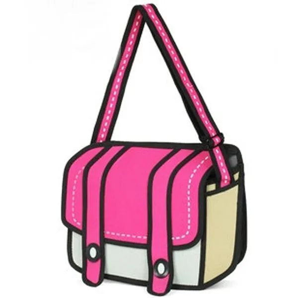 2013 nueva moda estilo de dibujos animados en 3d bolsas de bolsas ...