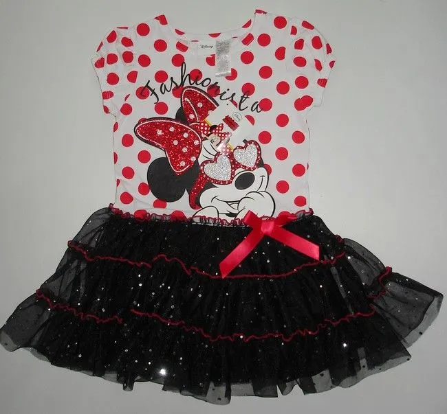 Vestido de fiesta Minnie Mouse - Imagui