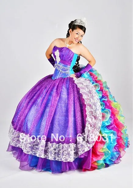 Aliexpress.com: Comprar 2014 nuevos dulces 15 vestido de moda bola ...