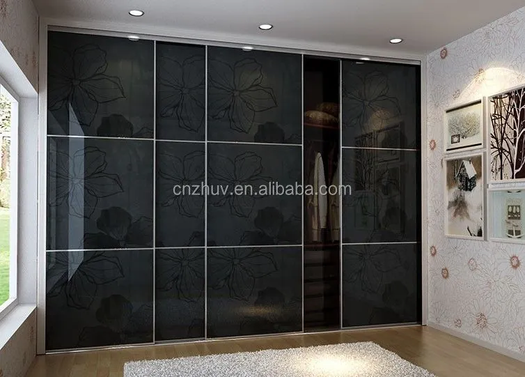 2015 customized moderno dormitorio armario puerta corredera ...