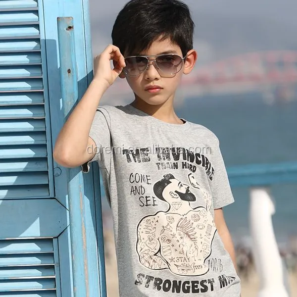 2015 niños coreanos de moda del verano de los muchachos de la ...
