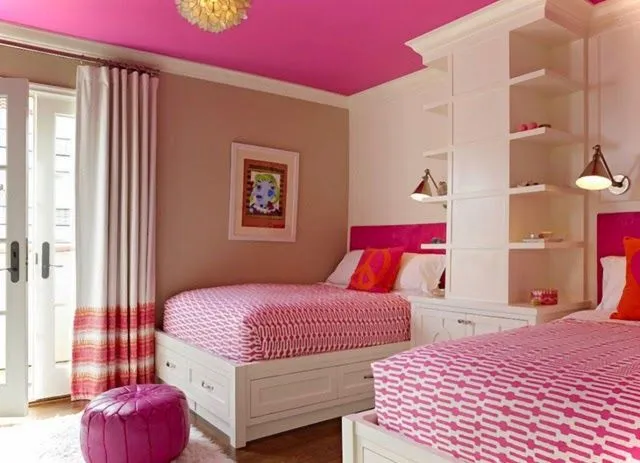 21 Preciosas Habitaciones para Niñas de color Rosa : Decorar tu ...