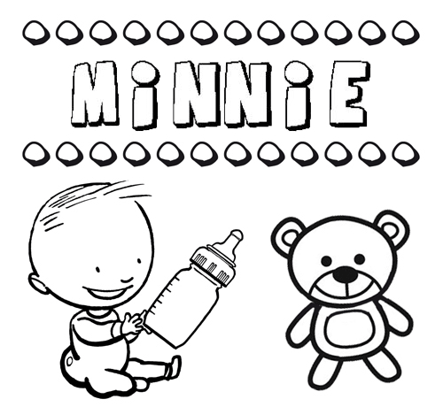 Minnie: Nombres para niñas, bebés