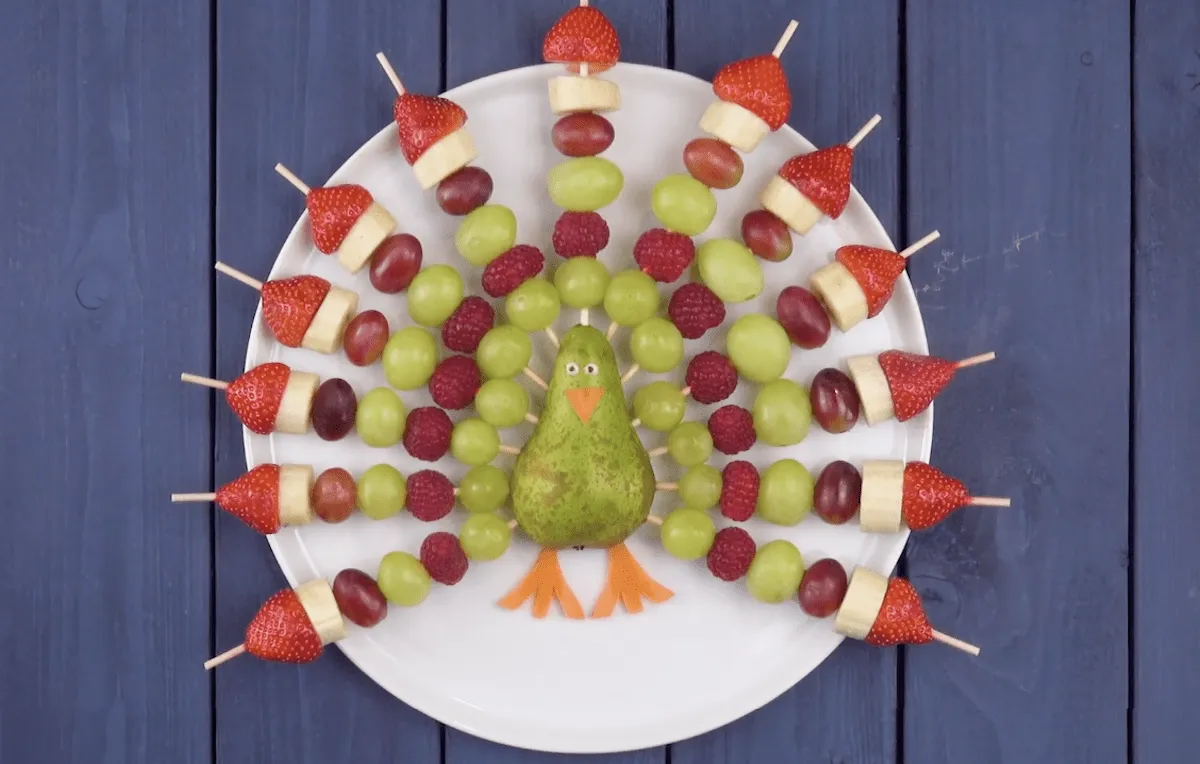 24 ideas para preparar un plato de fruta | Comida para niños | Fruta
