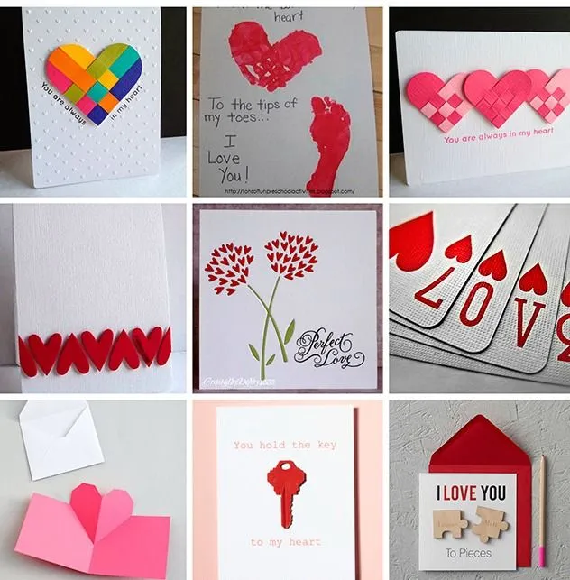 25 Manualidades para regalar el Día de San Valentín
