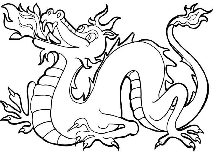 30 dibujos de dragones terroríficos para imprimir y pintar: Caras ...