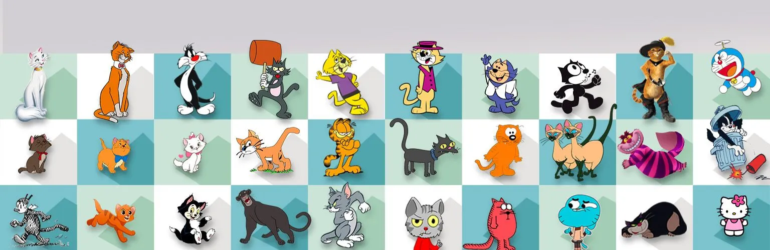 30 nombres de gatos famosos de dibujos animados