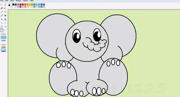 Cómo dibujar un elefante