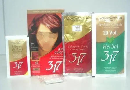 317 Color Kit-Tinte para el cabello -Identificación del producto ...
