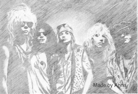 34 ilustraciones de Guns N Roses | Paella Creativa | Ingredientes ...