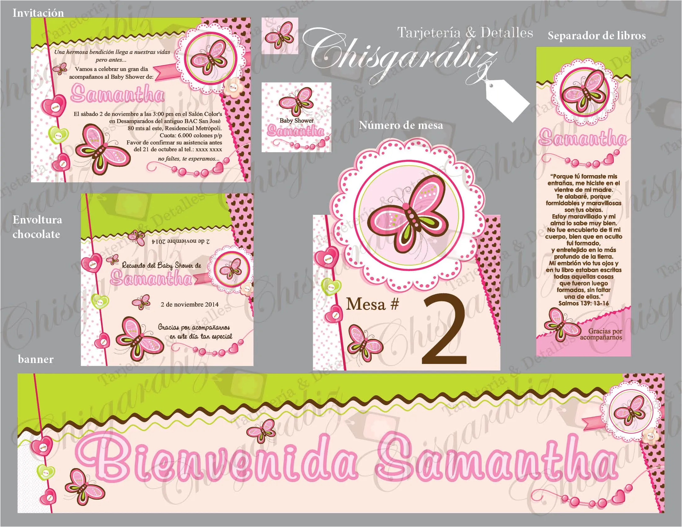 Invitación y todo lo que necesitas para el te de canastilla esta en Chisgarábiz, ubicado en san josé COSTA RICA, tel 2235-8132 / chisgarabiz@gmail.com. Invitación y todo lo que necesitas para el te de canastilla esta en Chisgarábiz, ubicado en san josé COSTA RICA, tel 2235-8132 / chisgarabiz@gmail.com.