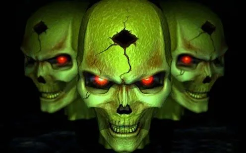 3D Horror Skull HD Wallpapers - Android Apps on Google Play