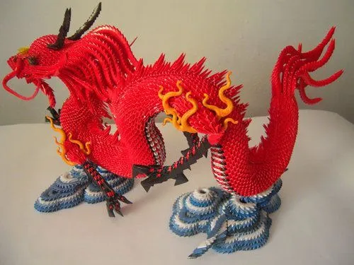3D Origami on Pinterest | 3d Origami, Origami Dragon and Origami
