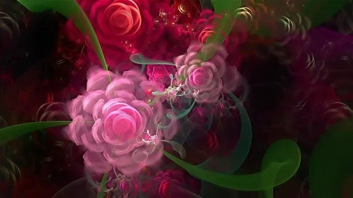 3D Sueño Resumen papel tapiz de flores #29 - Fondo de pantalla de ...