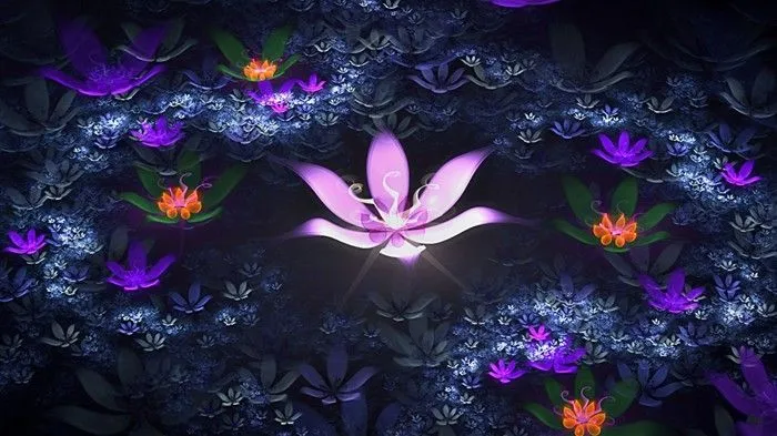 3D Sueño Resumen papel tapiz de flores #17 - Fondo de pantalla de ...