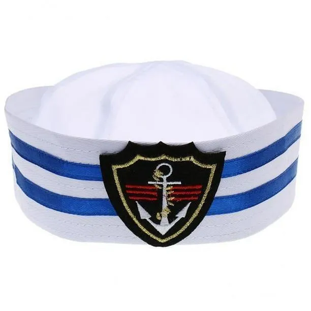 3xUnisex Sombrero Skipper Cap Militar Sombrero Triángulo 3 piezas Sunnimix  Sombrero marinero azul marino | Bodega Aurrera en línea