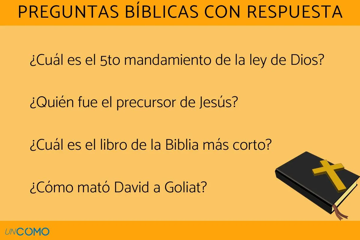 40 preguntas bíblicas con respuesta - ¡Pon a prueba tus conocimientos con  esta serie de cuestiones!