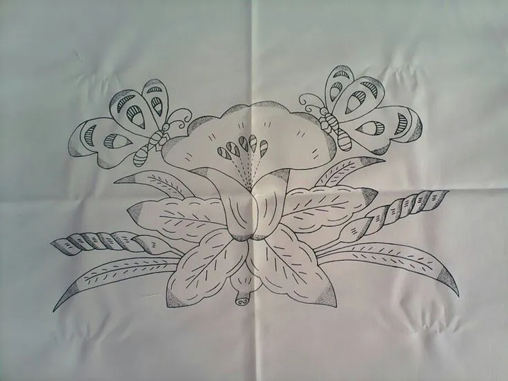 Dibujos en servilletas para bordar - Imagui