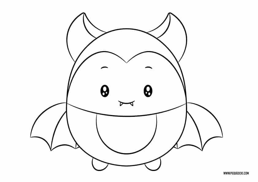 50 dibujos de Halloween para colorear fáciles y divertidos - Pequeocio 50 dibujos de Halloween para colorear fáciles y divertidos - Pequeocio