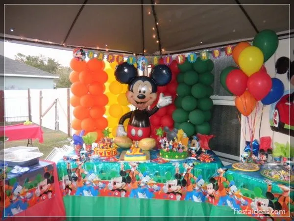 50 ideas de fiesta Mickey mouse espectaculares