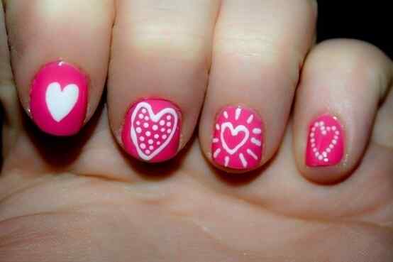 50 Ideas para pintar uñas de color rosa | Decoración de Uñas ...