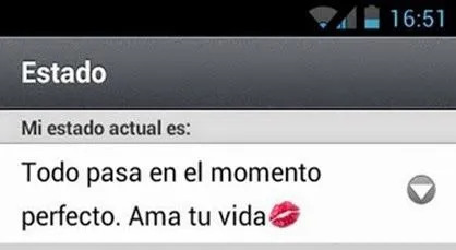 Las 50 mejores frases para tu estado de WhatsApp | WhatsApp ... Las 50 mejores frases para tu estado de WhatsApp | WhatsApp ...