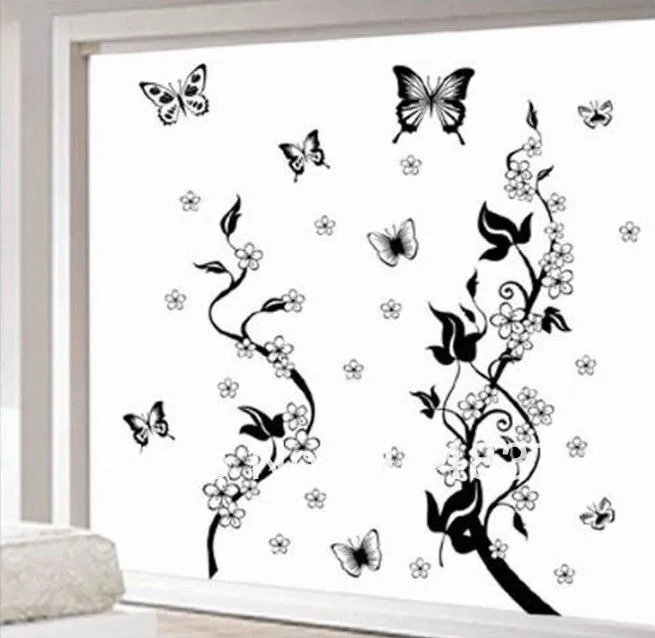 Dibujos de mariposas para la pared - Imagui
