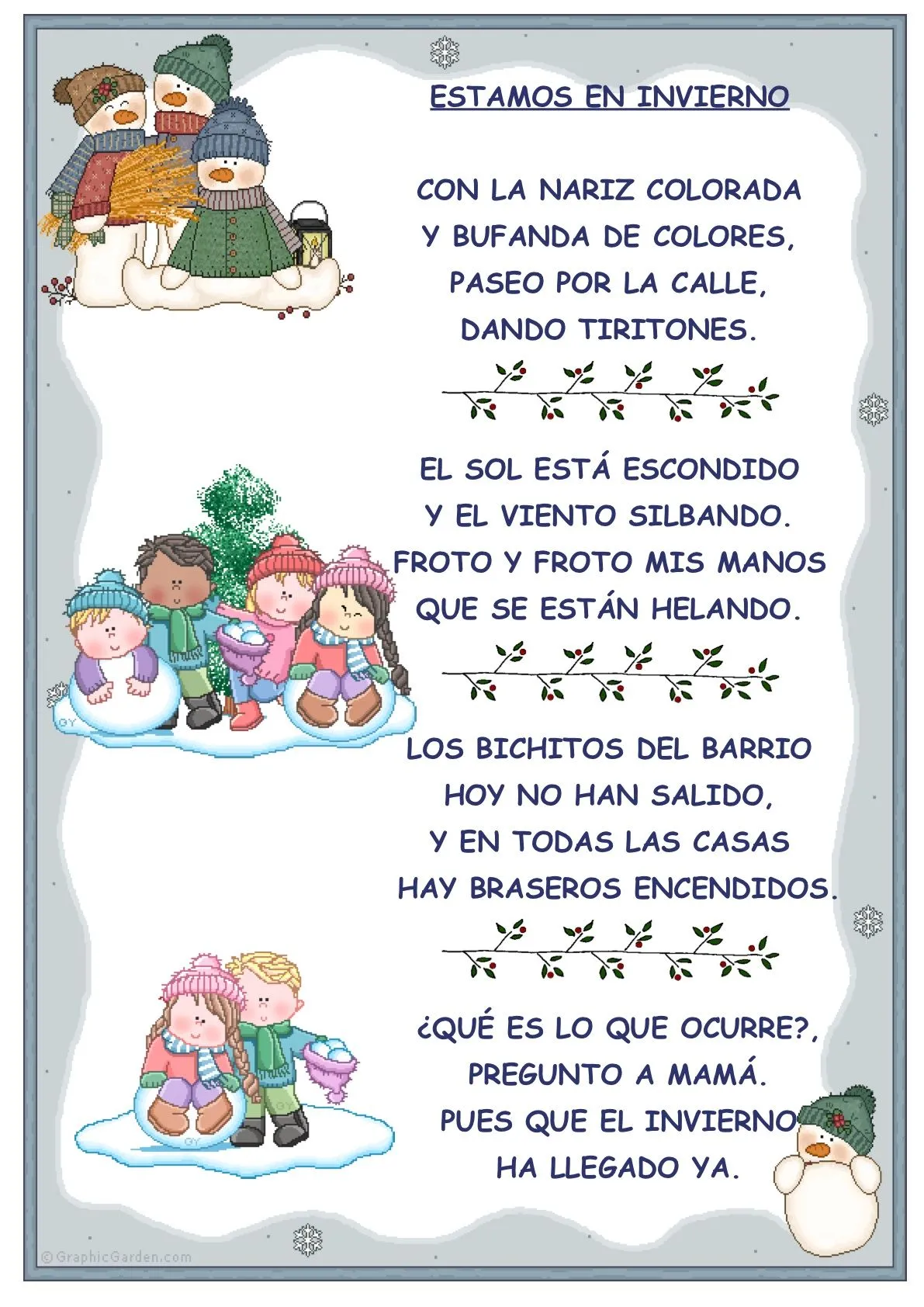 54 Poemas Cortos para Niños » Poesias infantíles Bonitas | Educación para  Niños
