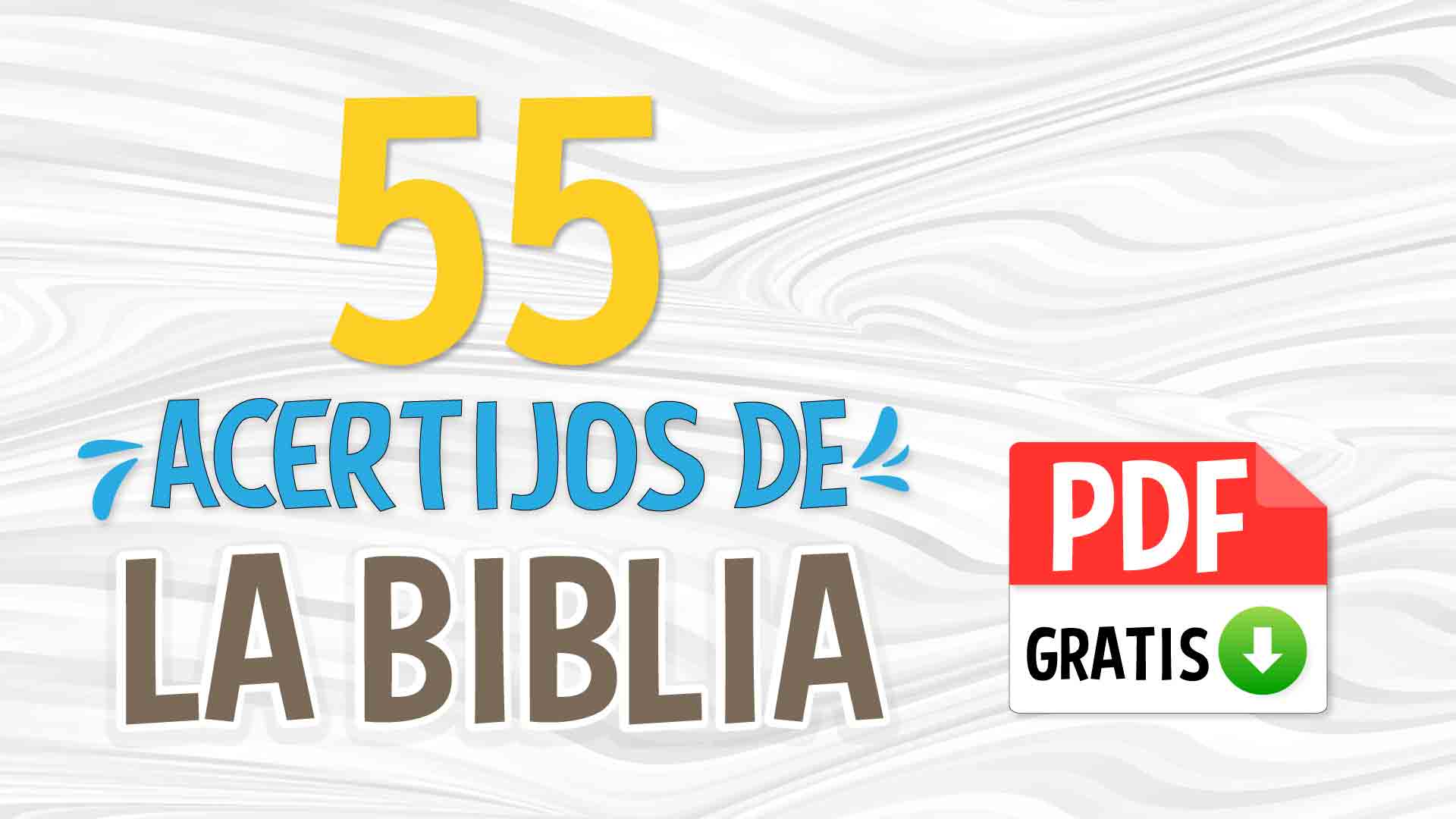 55 acertijos de la Biblia | Juegos cristianos en familia - Más Impulso