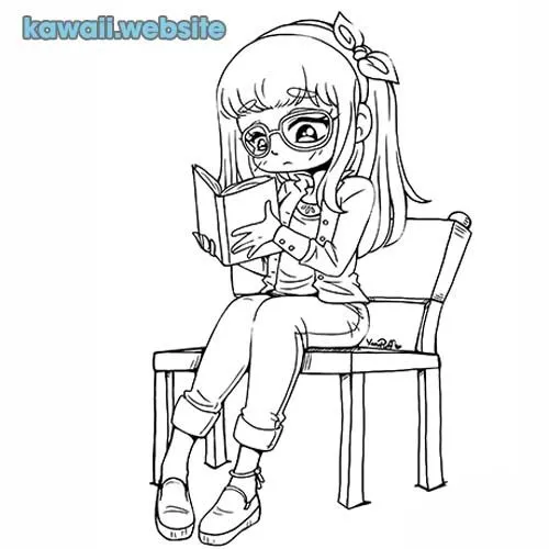 60 Dibujos Kawaii Para Colorear ❤️ Imagenes Para Descargar E Imprimir