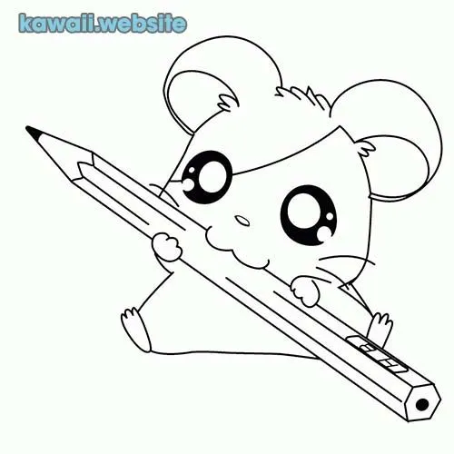 60 Dibujos Kawaii Para Colorear ❤️ Imagenes Para Descargar E Imprimir