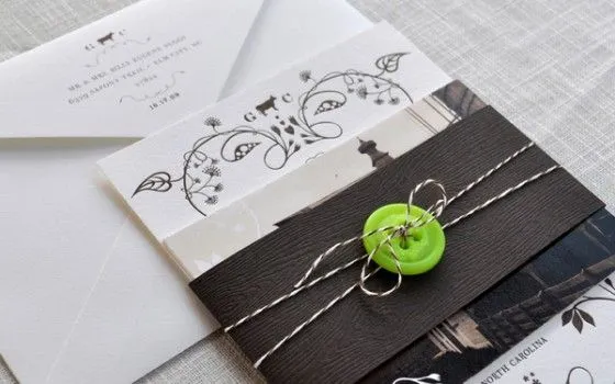 63 diseños de invitaciones para boda realmente creativas... - Frogx ...