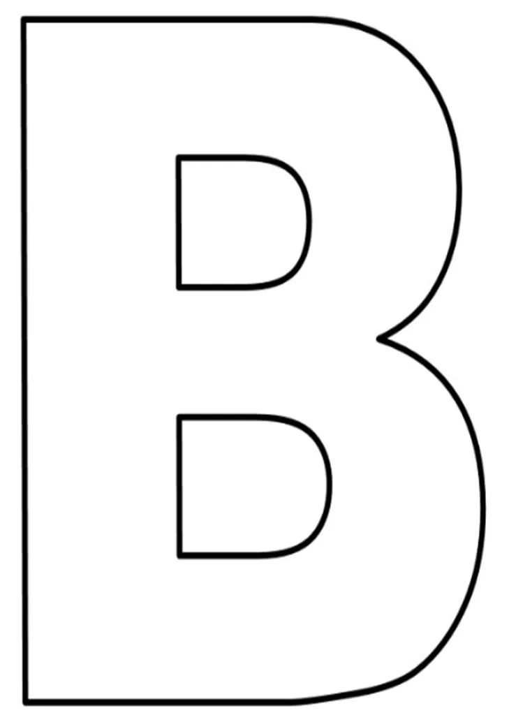 656540451899687282 | Molde de letras grandes, Moldes de letras, Letras do  alfabeto para impressão