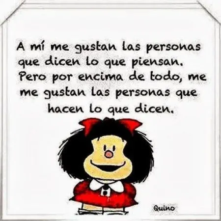 66 Imágenes de Mafalda con frases de Amor, felicidad, libertad y ...