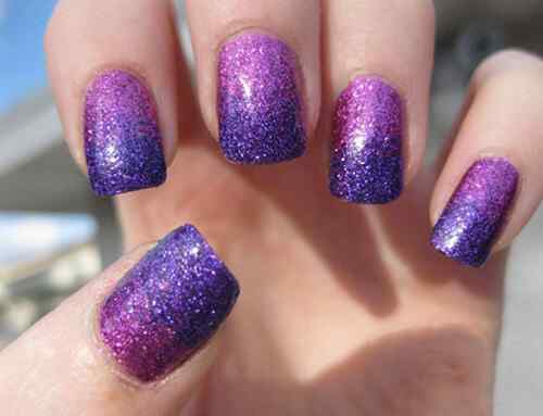 70 Ideas para pintar o decorar uñas color Púrpura – Purple nails ...
