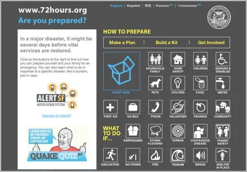 72hours.org: consejos para prepararse ante grandes desastres ...