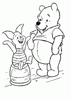 73 Dibujos para Colorear de Winnie Pooh ~ El Bebe de Mama - Embarazo ...