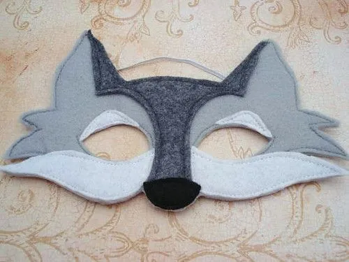 Mascaras de lobo mal para imprimir - Imagui