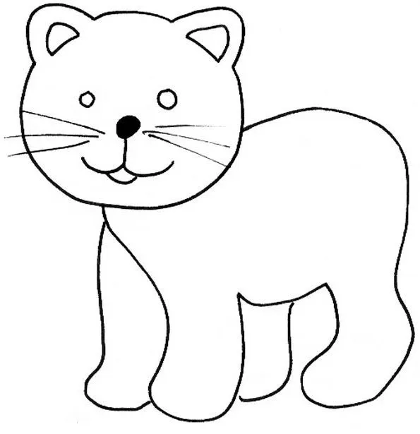 89 Dibujos de gatos para imprimir y colorear | Colorear imágenes