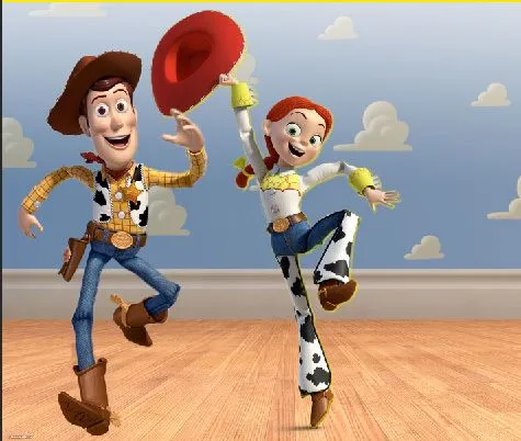 8x8FT Toy Story Theater Sheriff Woody Jessie Dancing Indoor Room ...