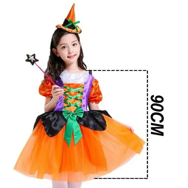 90cm Disfraz de bruja para niñas, disfraz de araña para niños, disfraz de  Halloween YONGSHENG | Bodega Aurrera en línea