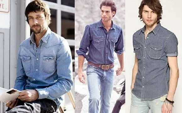a-moda-verão-2012-camisa-jeans ...