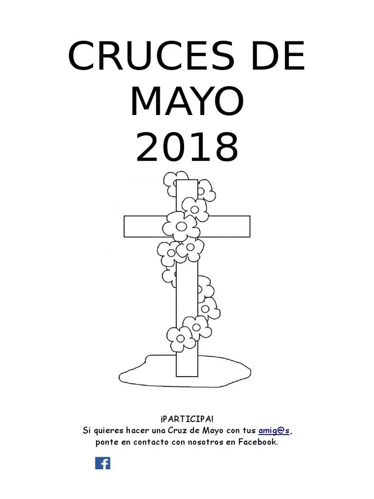Aapp Dibujo Cruz de Mayo 2018 | PDF